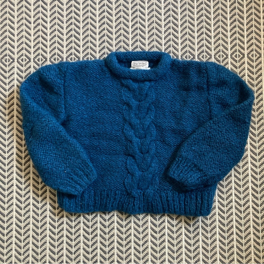 Vintage The Limited Cable-knit Sweater